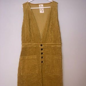 Mustard Yellow Jumper Dress